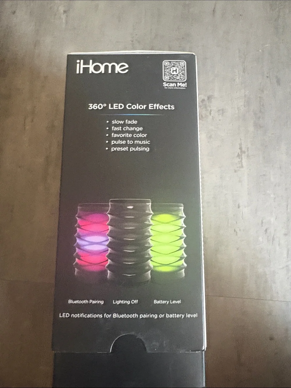 iHome portable bluetooth